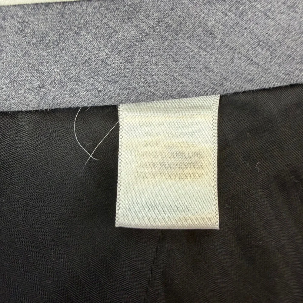 Banana Republic Classic Fit Dress Pants Men's Size 33x30 Gray Striped Trousers